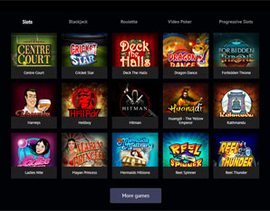 Spin Palace Casino Lobby